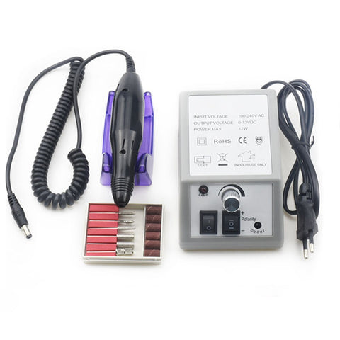80W 2-IN-1 35000RPM Nail Drill Machine & Nail Vacuum Cleaner Manicure With Powerful Fan Manicure Pedicure Nail Tools
