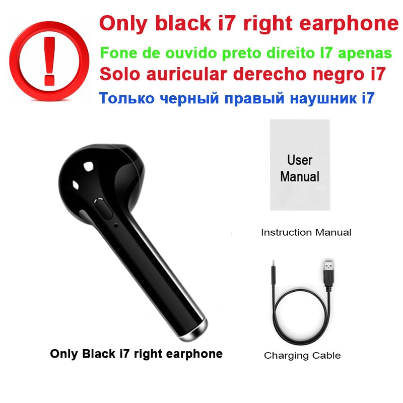 i7s TWS Wireless Bluetooth Headset mini 5.0 In-ear Motion Noise Cancelling Headset with microphone In the latest fashion PK i12
